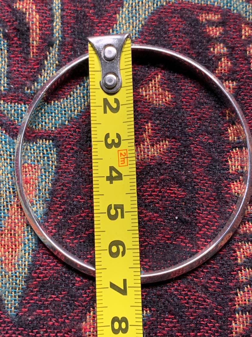 【美品】Tiffany & Co. ナイフエッジ　バングル　シルバー925