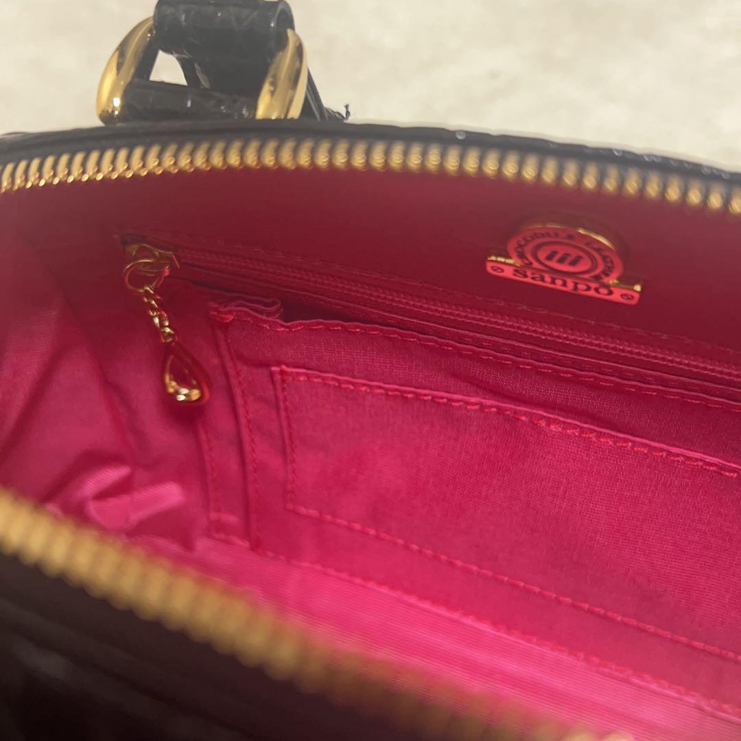 てへぺろ　SANPO クロコダイル　バッグ