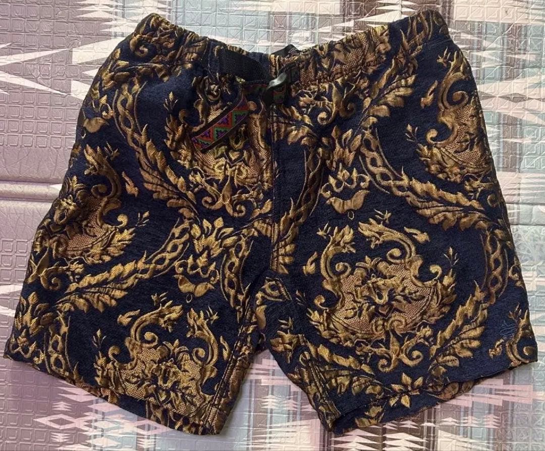 ALDIES ゴブラン織 ショートパンツ L sizeネイビー Navy