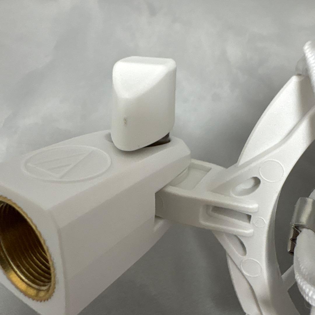 オーディオテクニカ マイク ホワイト 白