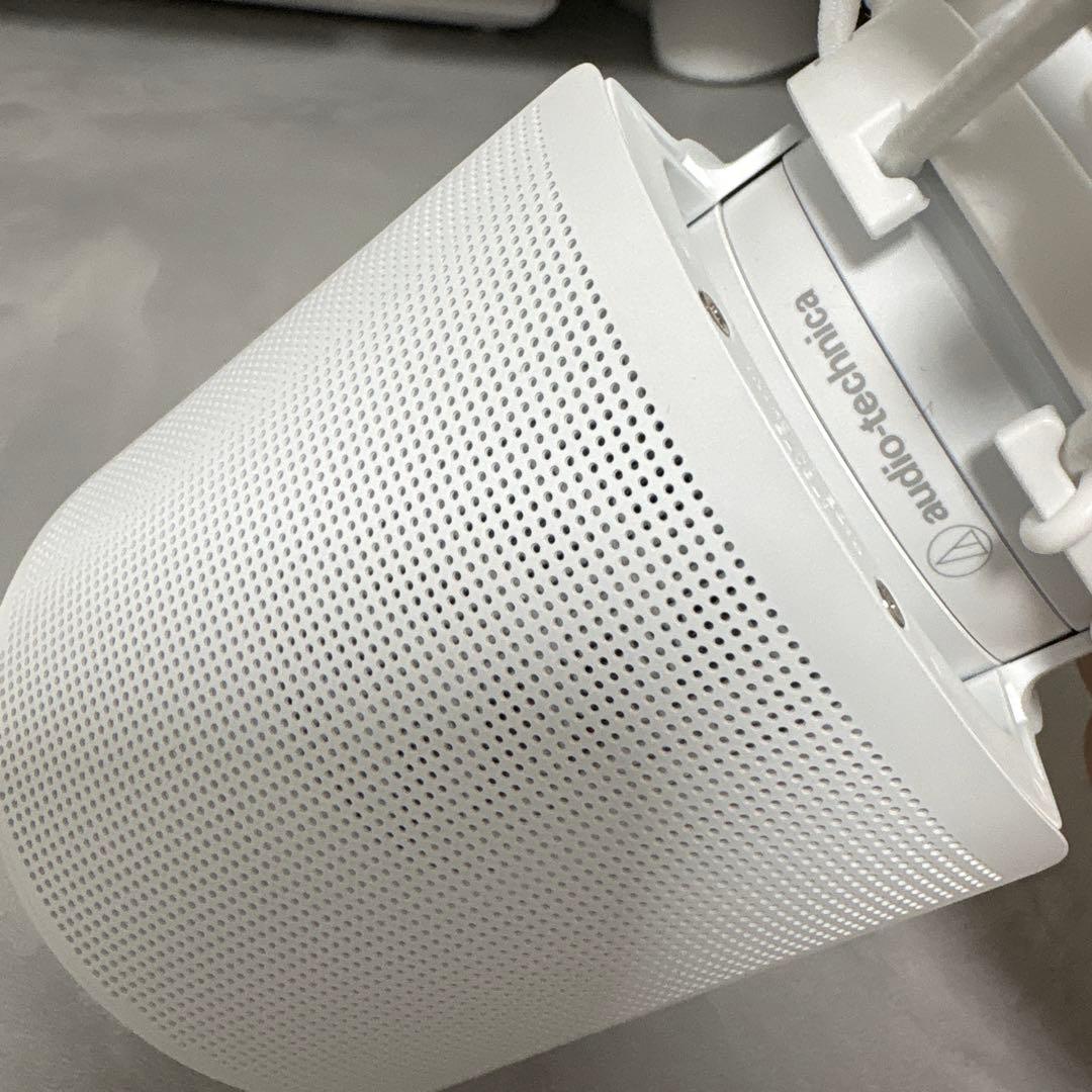 オーディオテクニカ マイク ホワイト 白