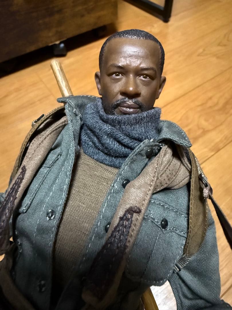 1/6 ウォーキングデッド モーガン風 カスタム ミリタリー ホットトイズ 系