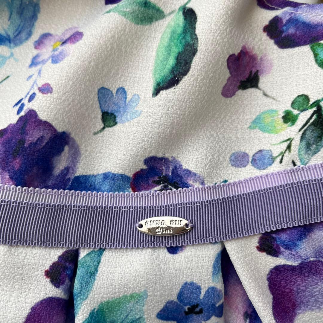 ANNA SUI mini　ワンピース　S　100 110 アナスイ　フォーマル