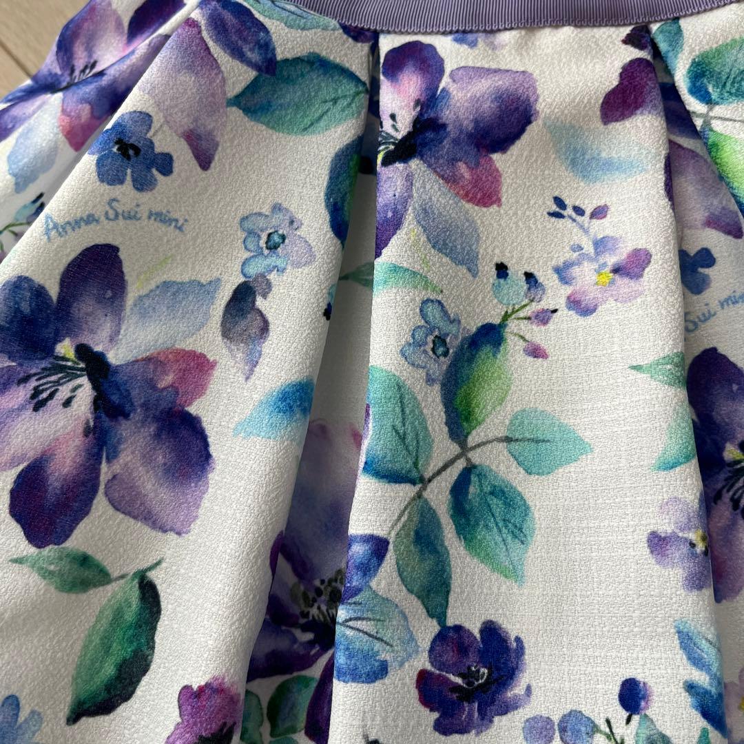 ANNA SUI mini　ワンピース　S　100 110 アナスイ　フォーマル