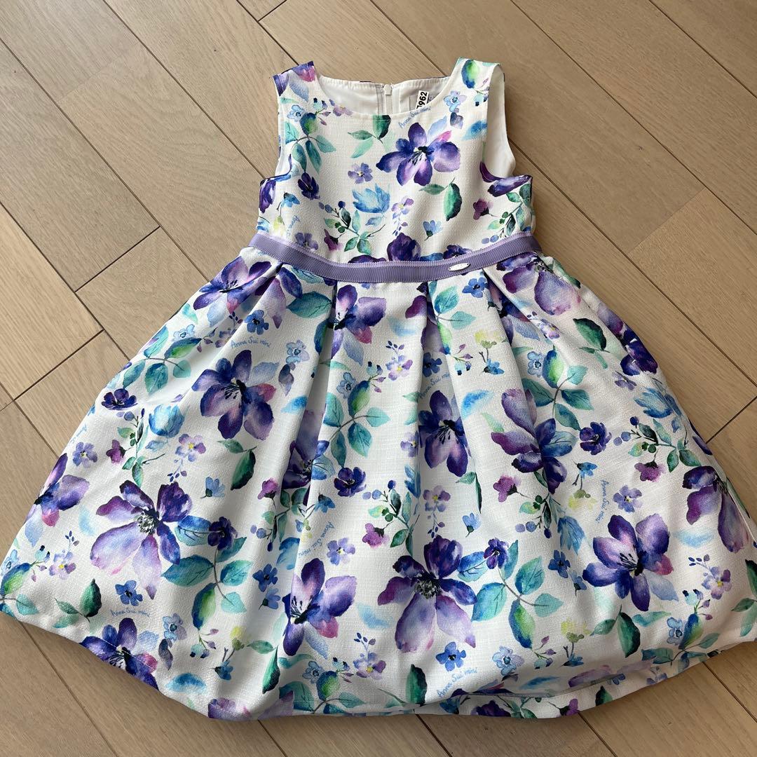 ANNA SUI mini　ワンピース　S　100 110 アナスイ　フォーマル