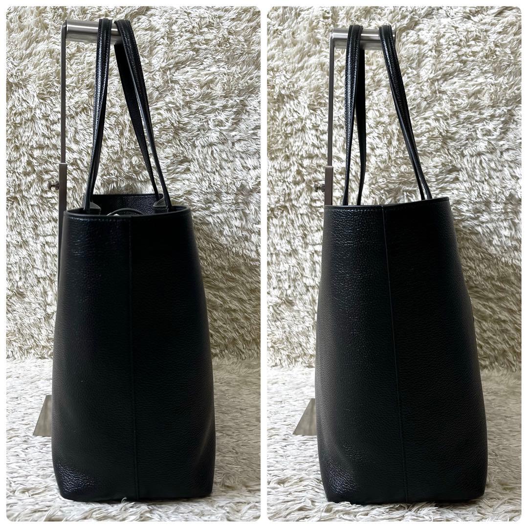 ジミーチュウ　トートバッグ　マーリ　レザー　黒　ブラック　肩掛け　ユニセックス