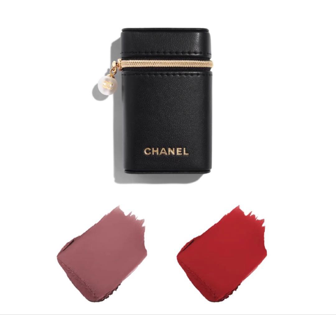 【特別限定完売品】CHANELシャネルリップスティックセット パール付きポーチ