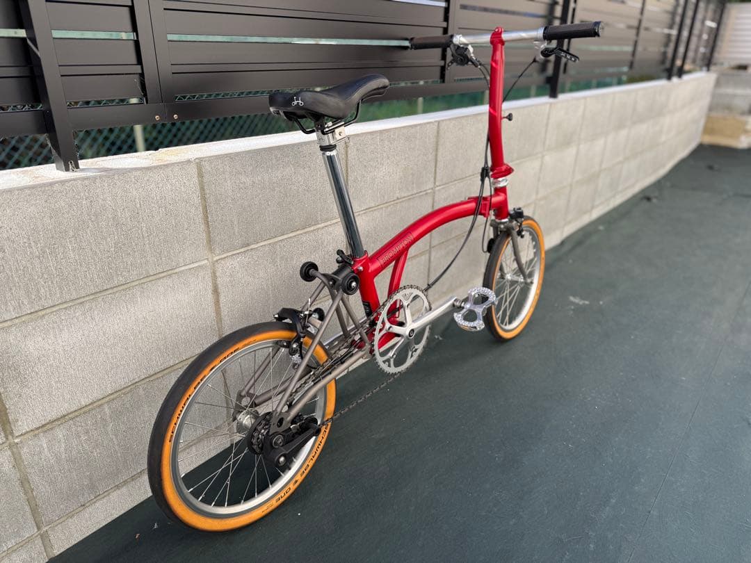 【軽量チタンモデル】BROMPTON S2L-X