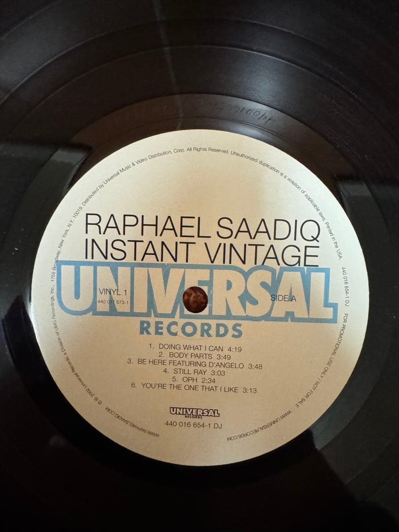 q*k様 RAPHAEL SAADIQ INSTANT VINTAGE