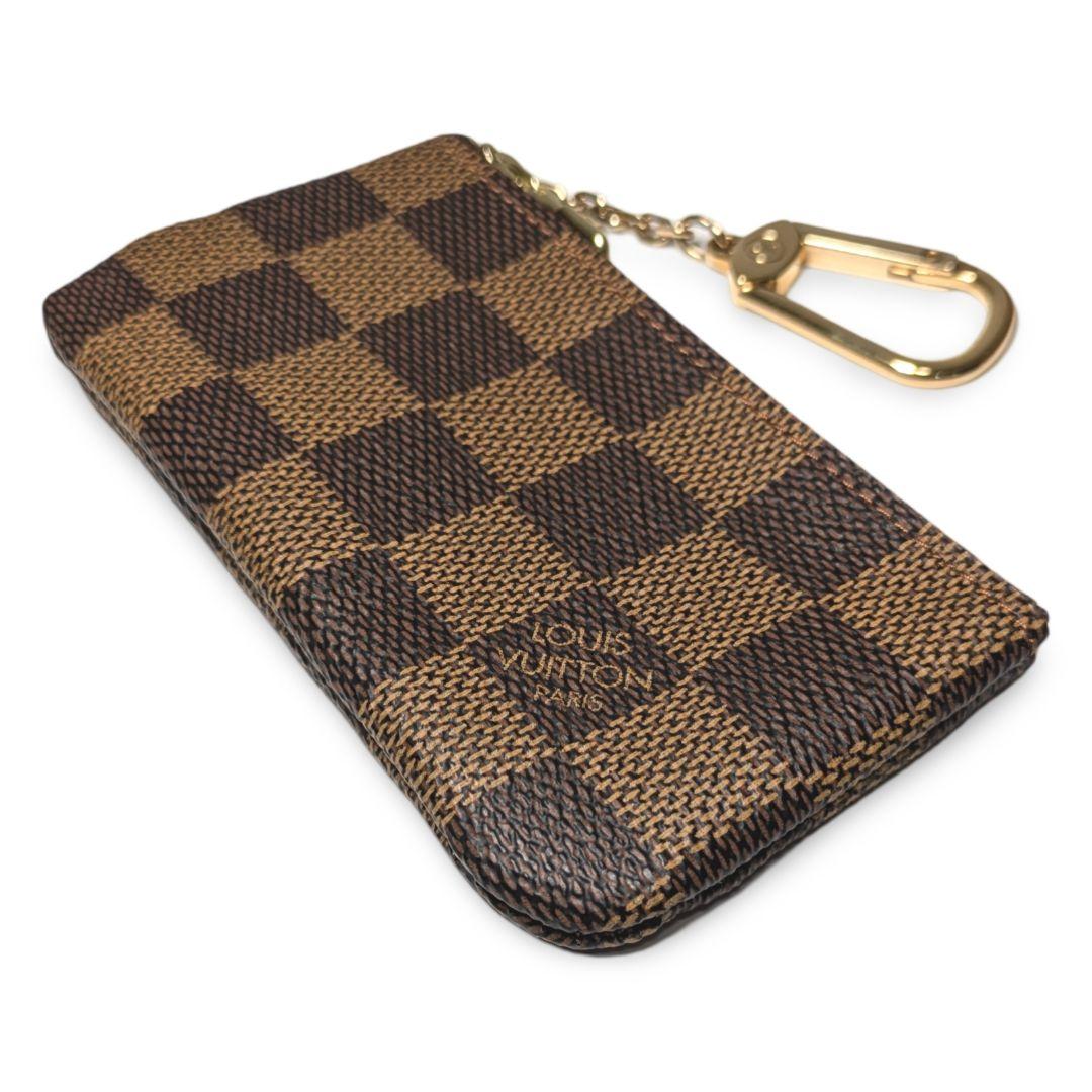【新品同様】LOUIS VUITTON ダミエ　ポシェットクレ　キーケース