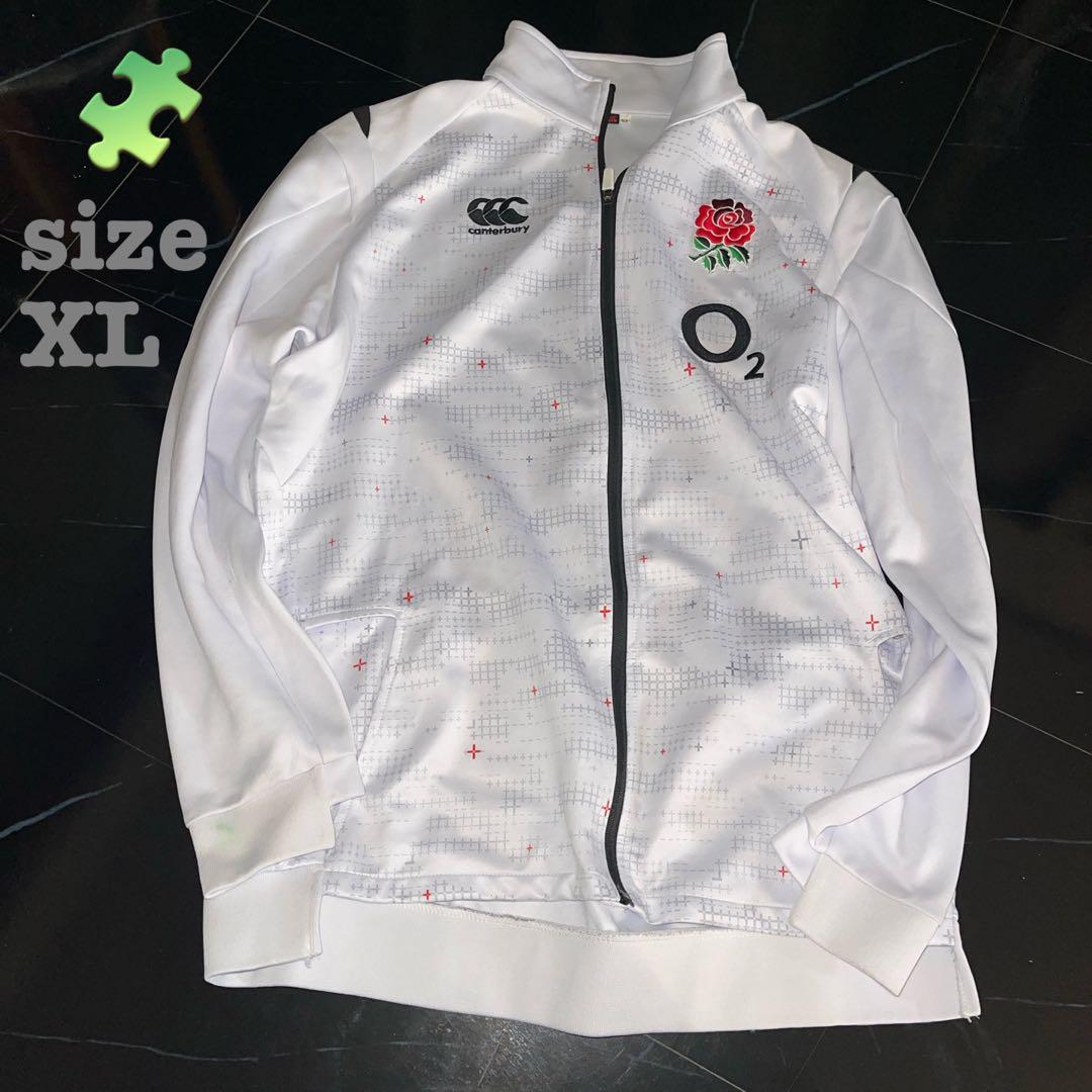 Canterbury イングランド代表 　刺繍　ラグビー　トラックジャケット