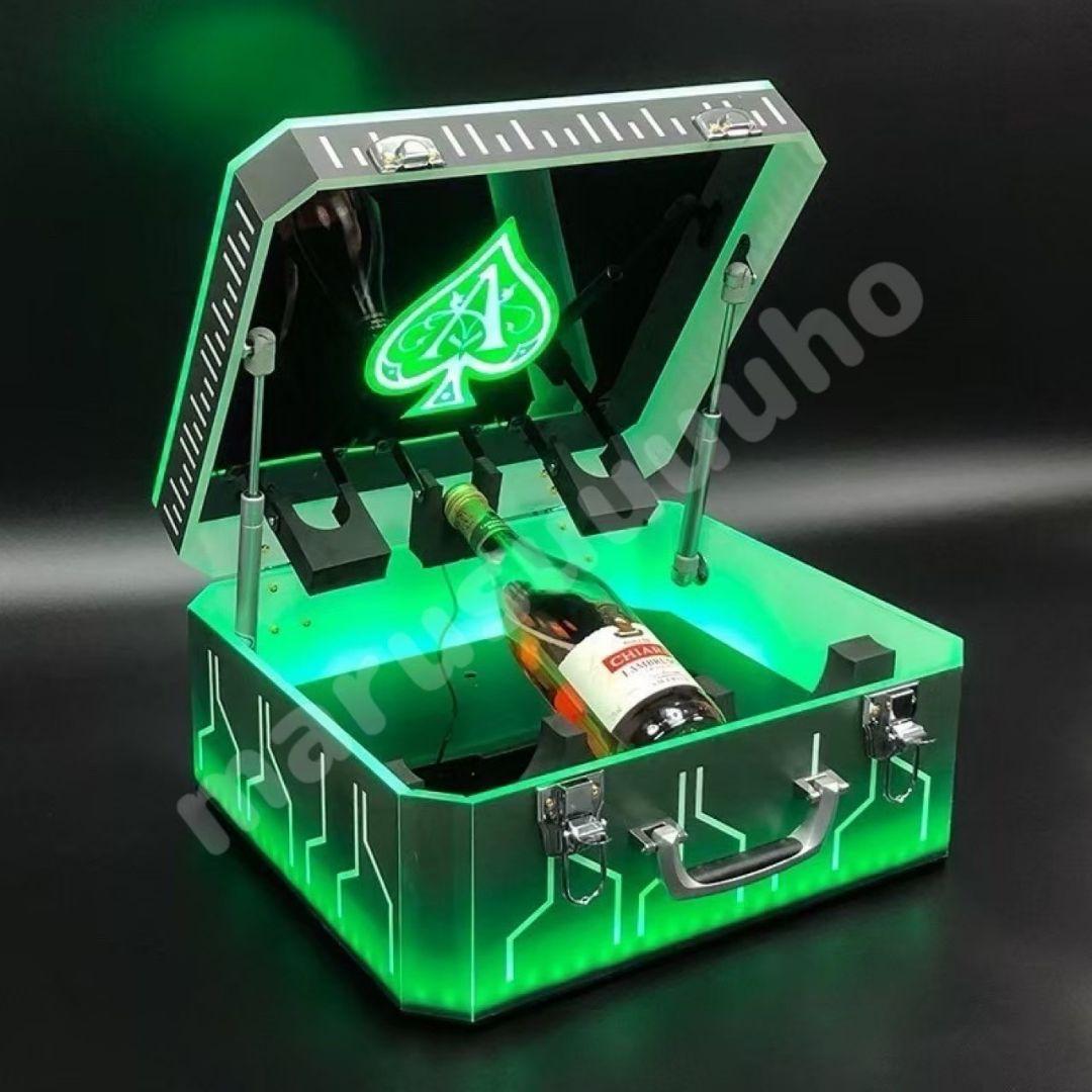 シャンパンボトルケース アルマンド アタッシュケース コロフルLED 新品