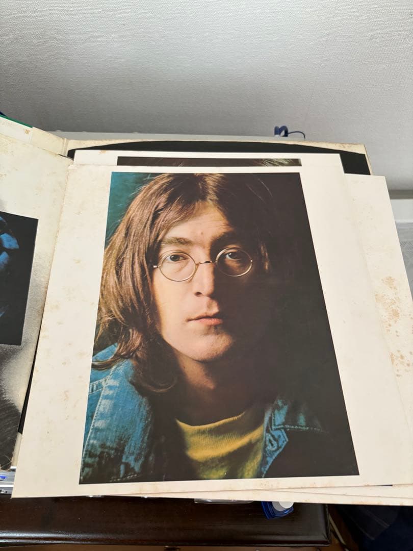 The Beatles ホワイトアルバム 赤盤 丸帯 補充票付き