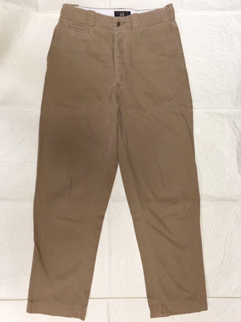 ラルフローレン初期三つ星RRL パンツ チノパン アメリカ製　コットンパンツ