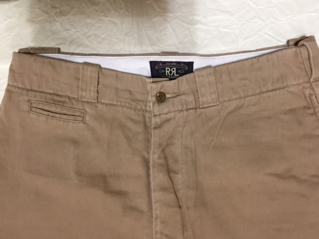ラルフローレン初期三つ星RRL パンツ チノパン アメリカ製　コットンパンツ