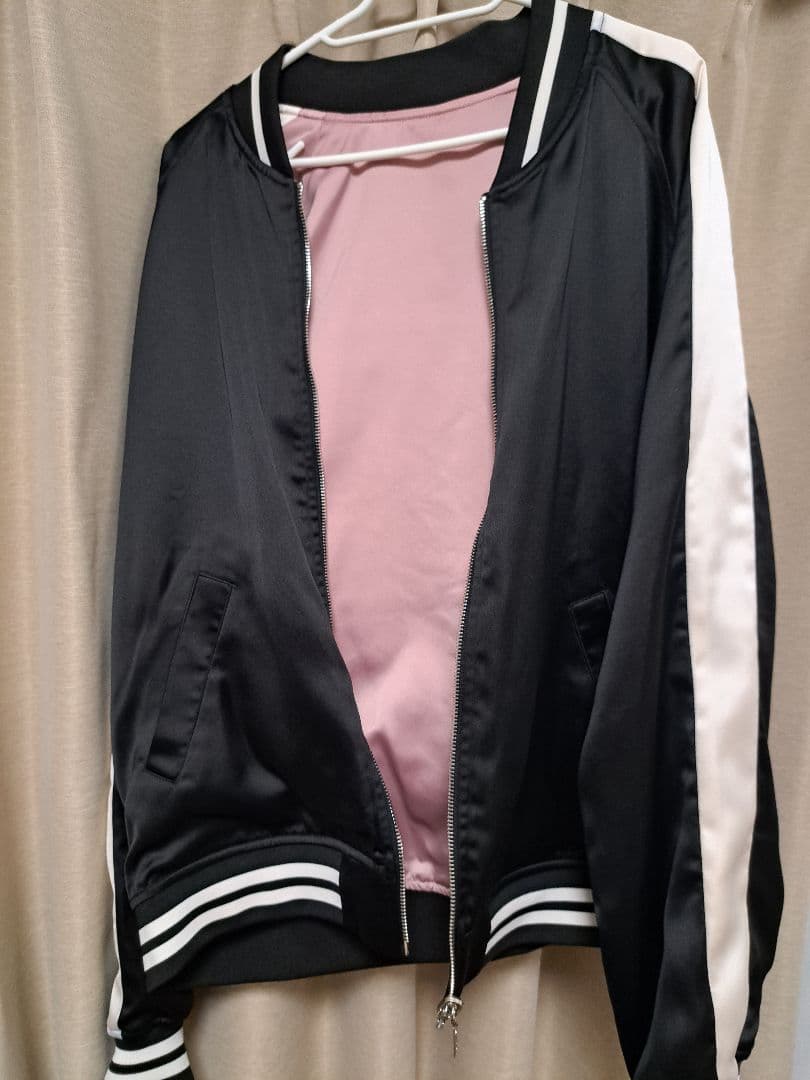 カードキャプターさくら スカジャン 黒ピンク