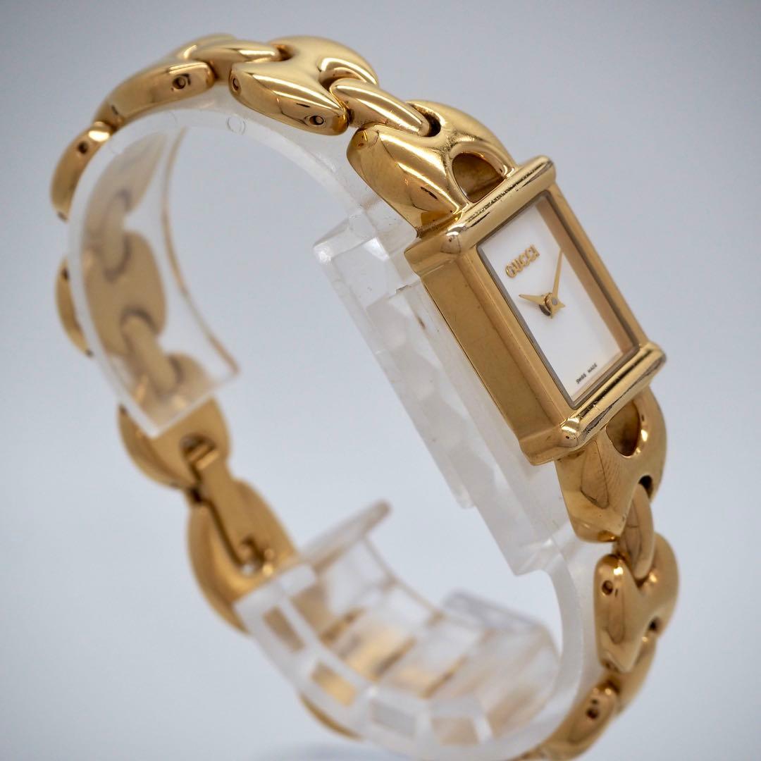 741 稼働 GUCCI 時計　レディース　1800L チェンジバンド　箱付き