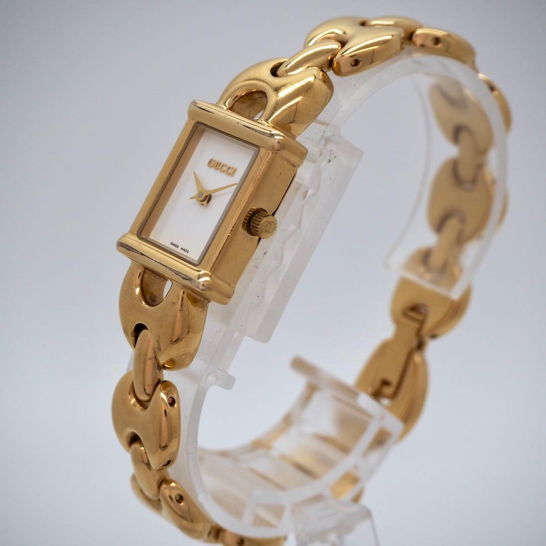 741 稼働 GUCCI 時計　レディース　1800L チェンジバンド　箱付き