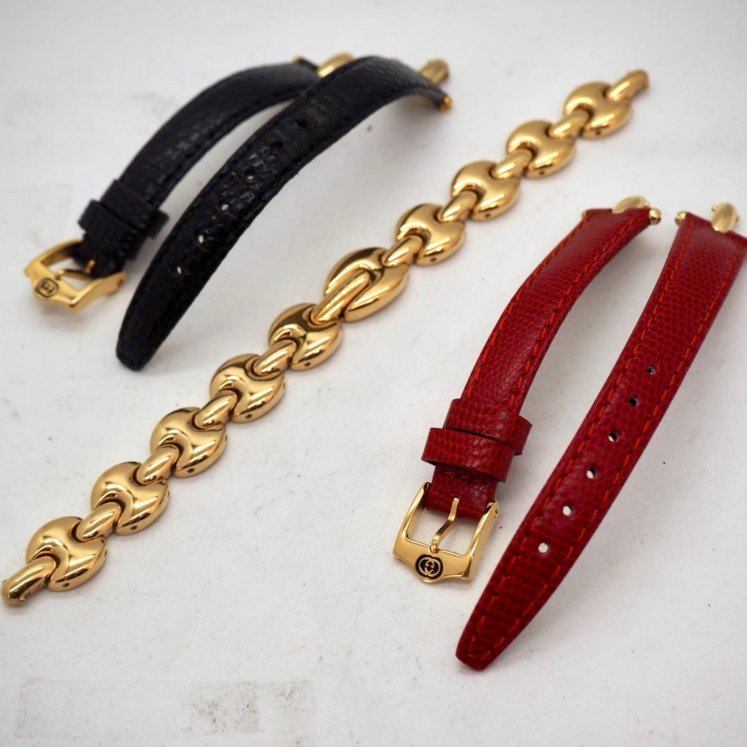 741 稼働 GUCCI 時計　レディース　1800L チェンジバンド　箱付き