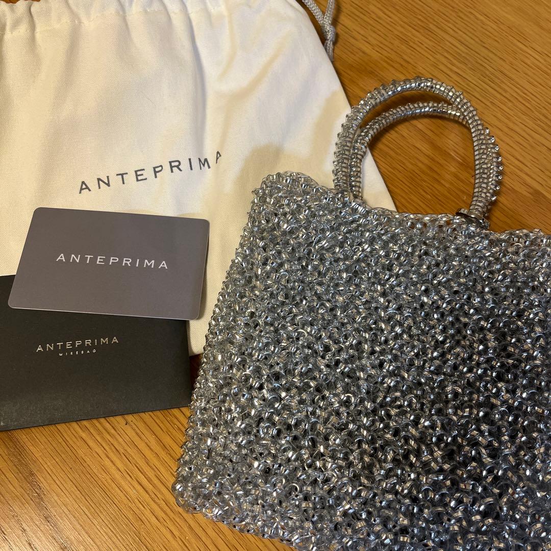 【国内正規品】 ANTEPRIMA ミニアトゥーラ シルバー　値下げ不可