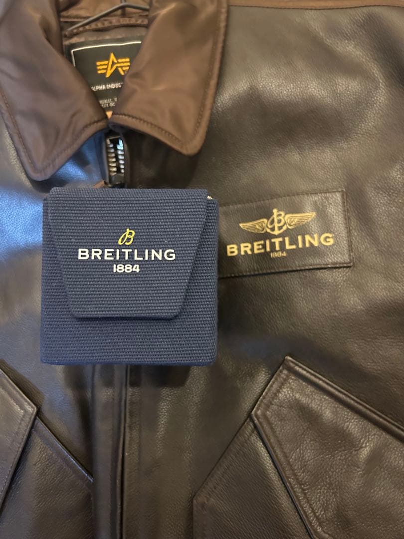 《非売品》BREITLING × ALPHA MA-1 フライトジャケット