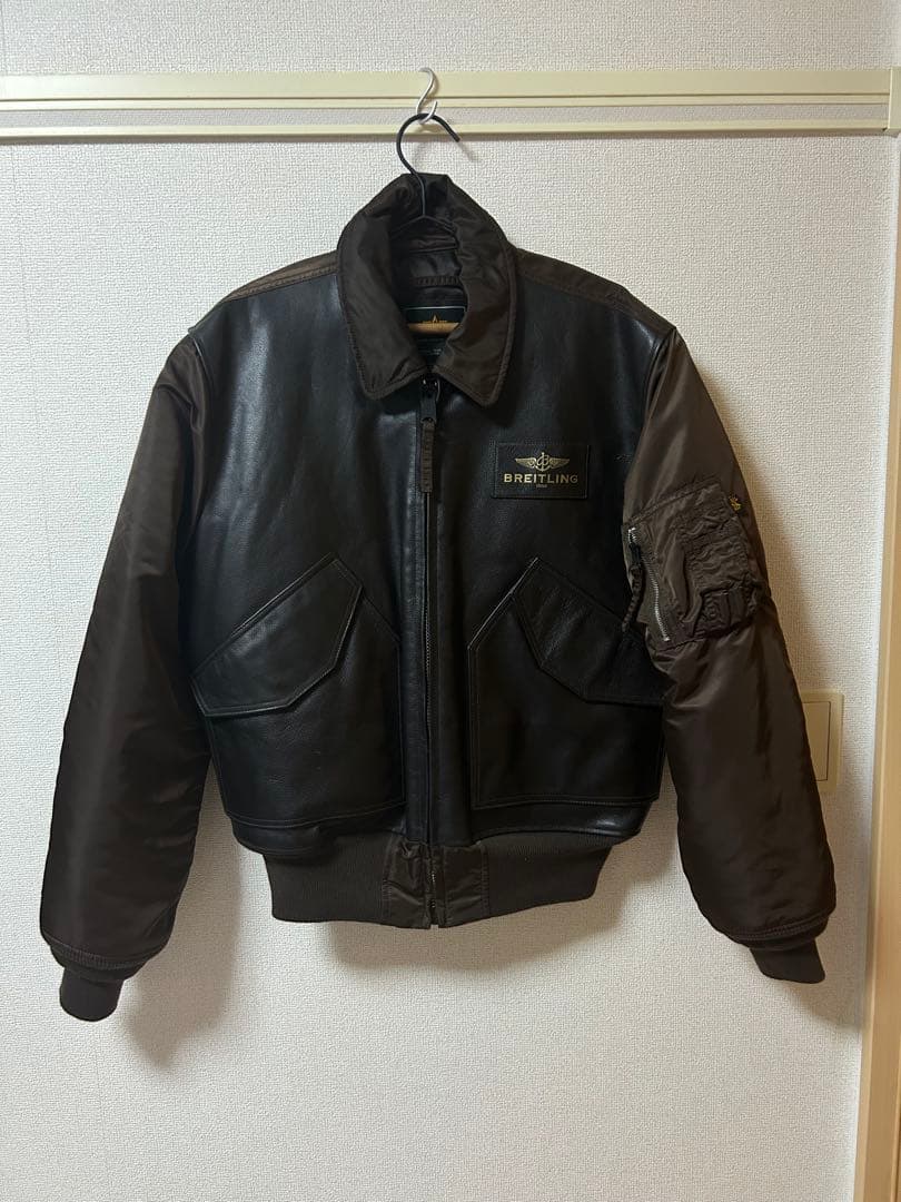 《非売品》BREITLING × ALPHA MA-1 フライトジャケット