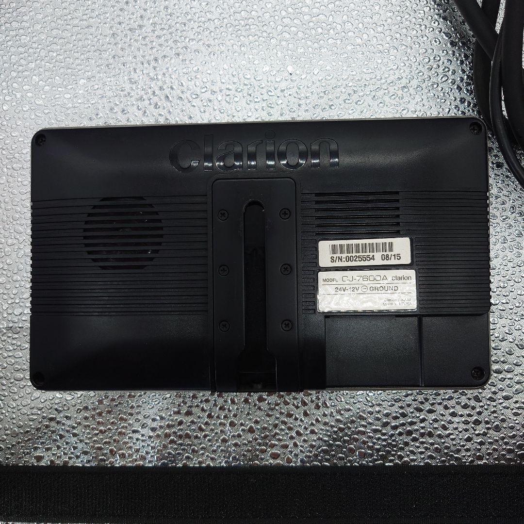 Clarion CJ-7600A カーナビ バックカメラ付き