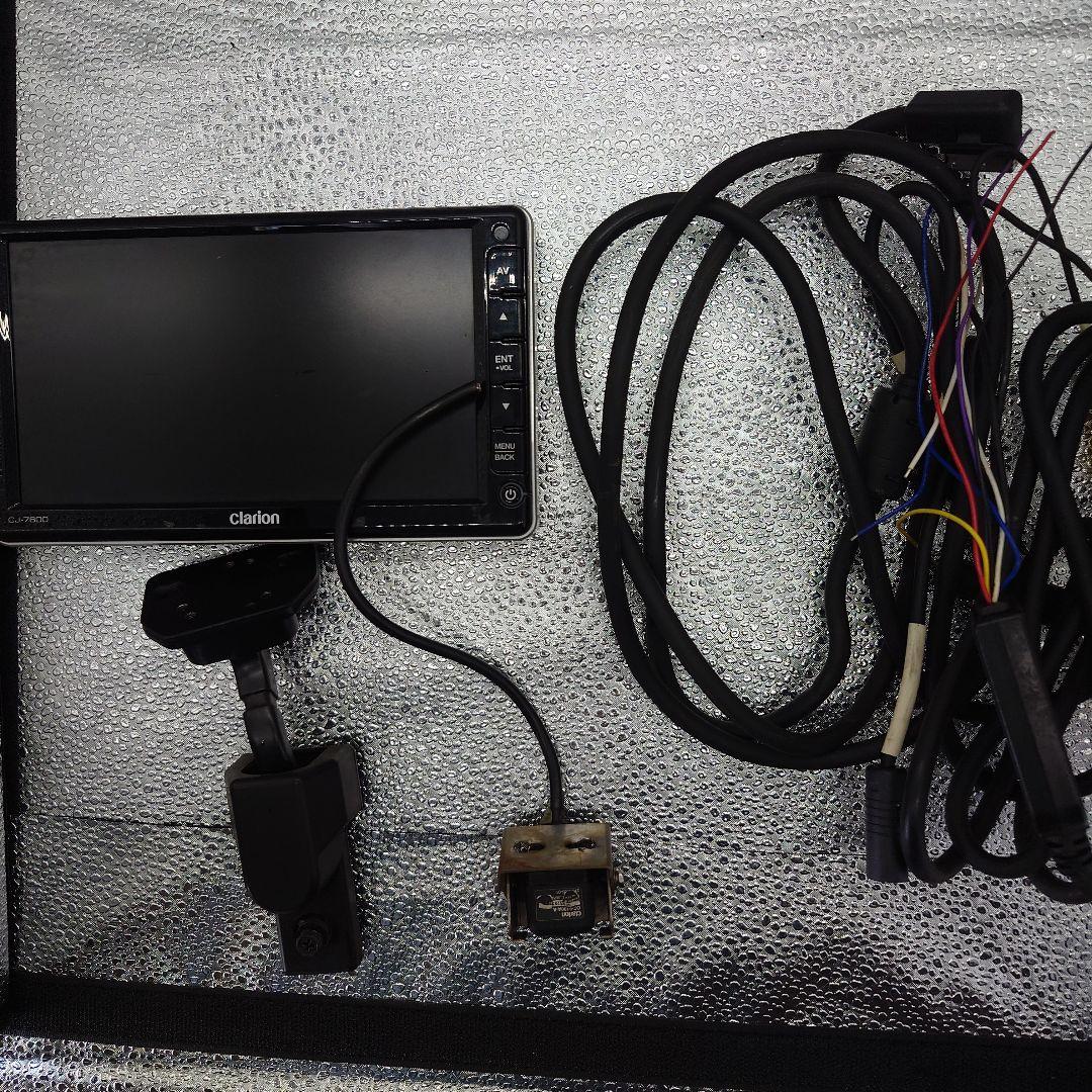 Clarion CJ-7600A カーナビ バックカメラ付き