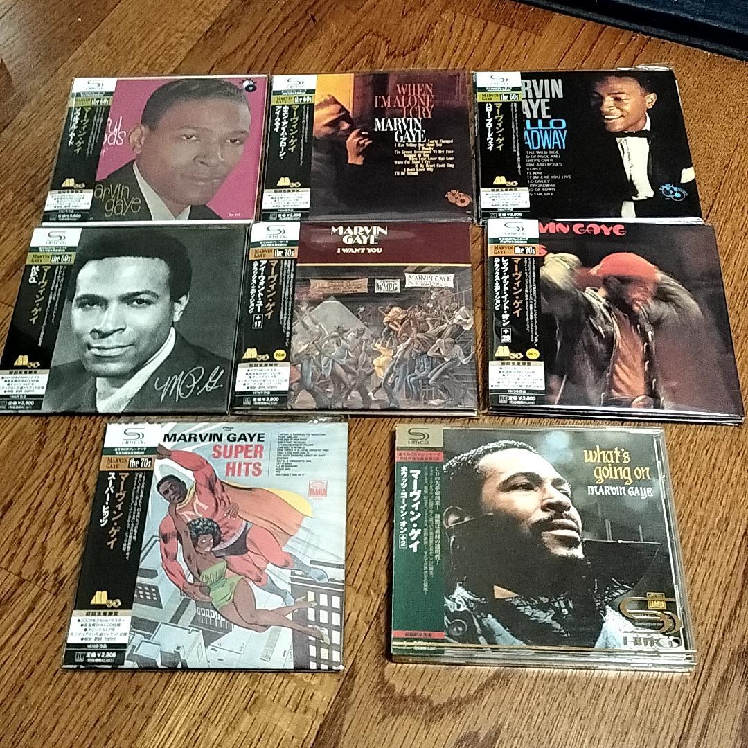 マーヴィン・ゲイ SHM-CD 8枚セット