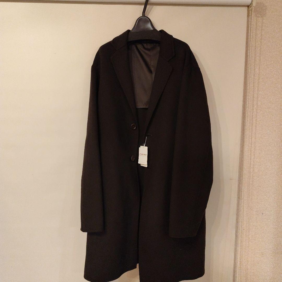 UNITED ARROWS ダークブラウン チェスターコート