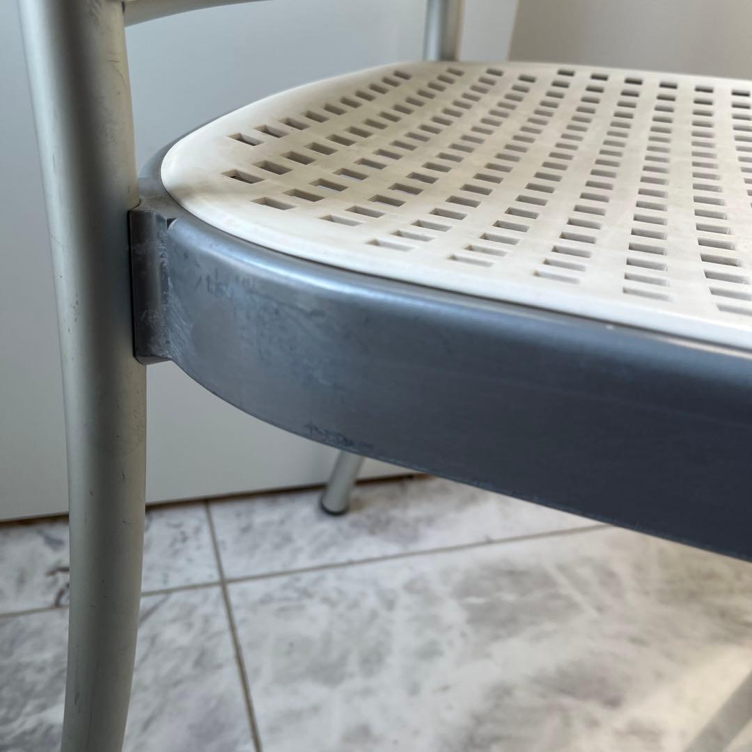 デパドヴァDePadova silver チェア ホワイト　カッシーナ購入