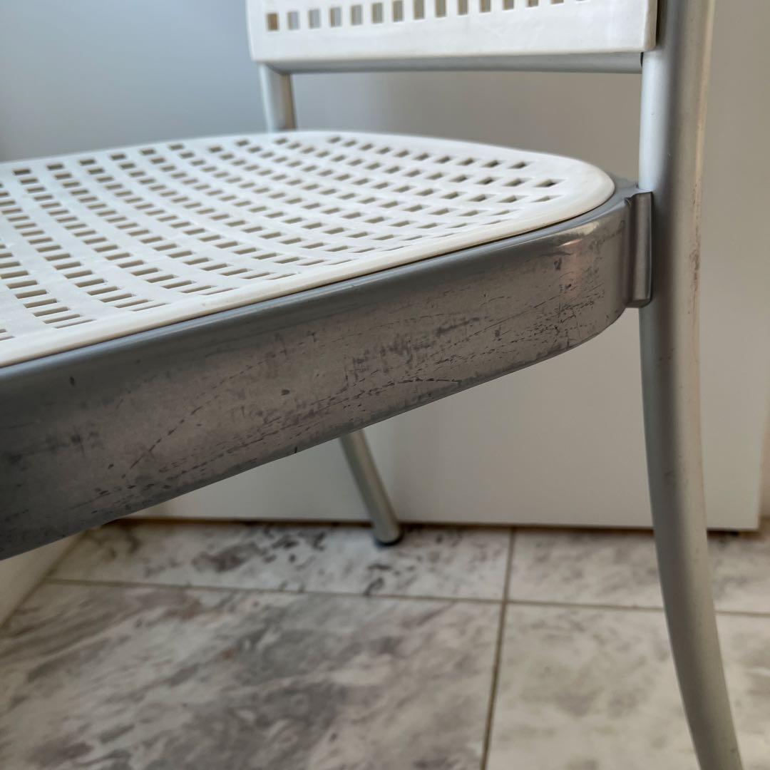 デパドヴァDePadova silver チェア ホワイト　カッシーナ購入