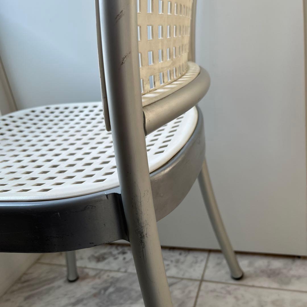 デパドヴァDePadova silver チェア ホワイト　カッシーナ購入