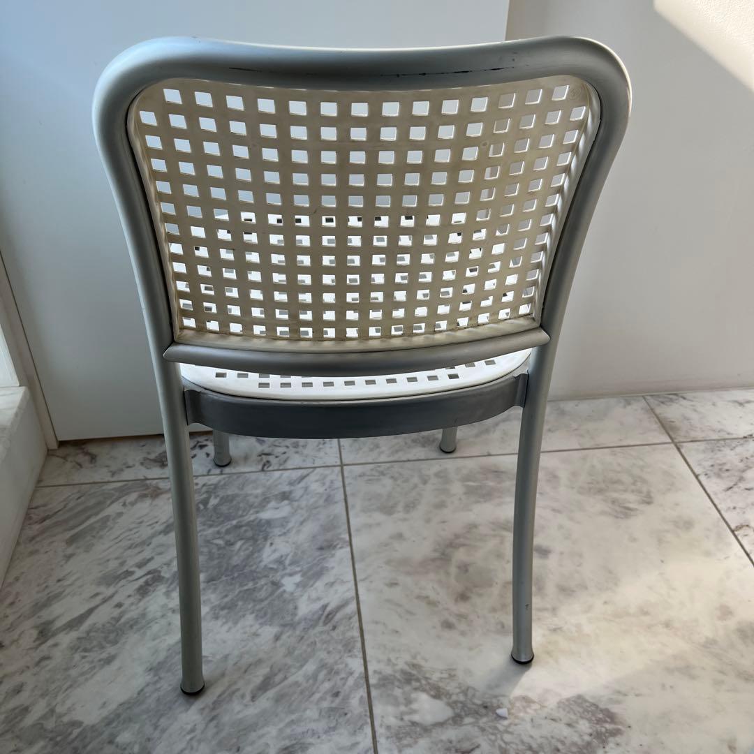 デパドヴァDePadova silver チェア ホワイト　カッシーナ購入