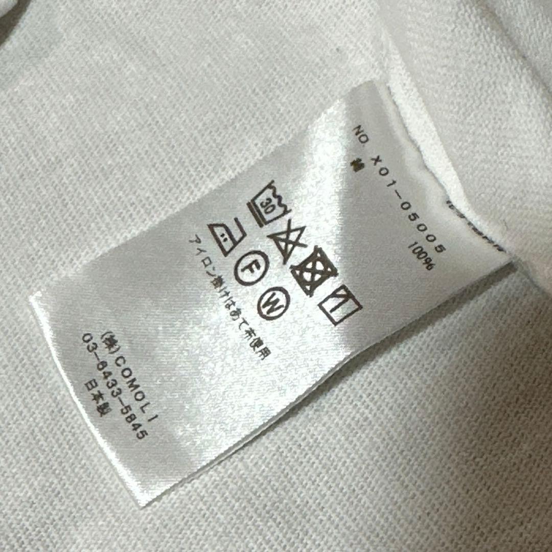 23ss COMOLI コモリ フットボールTシャツ サイズ3