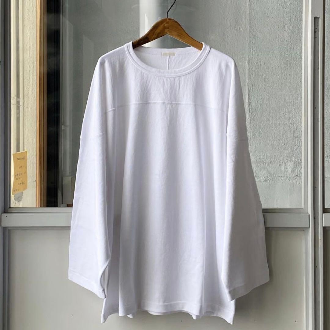 23ss COMOLI コモリ フットボールTシャツ サイズ3