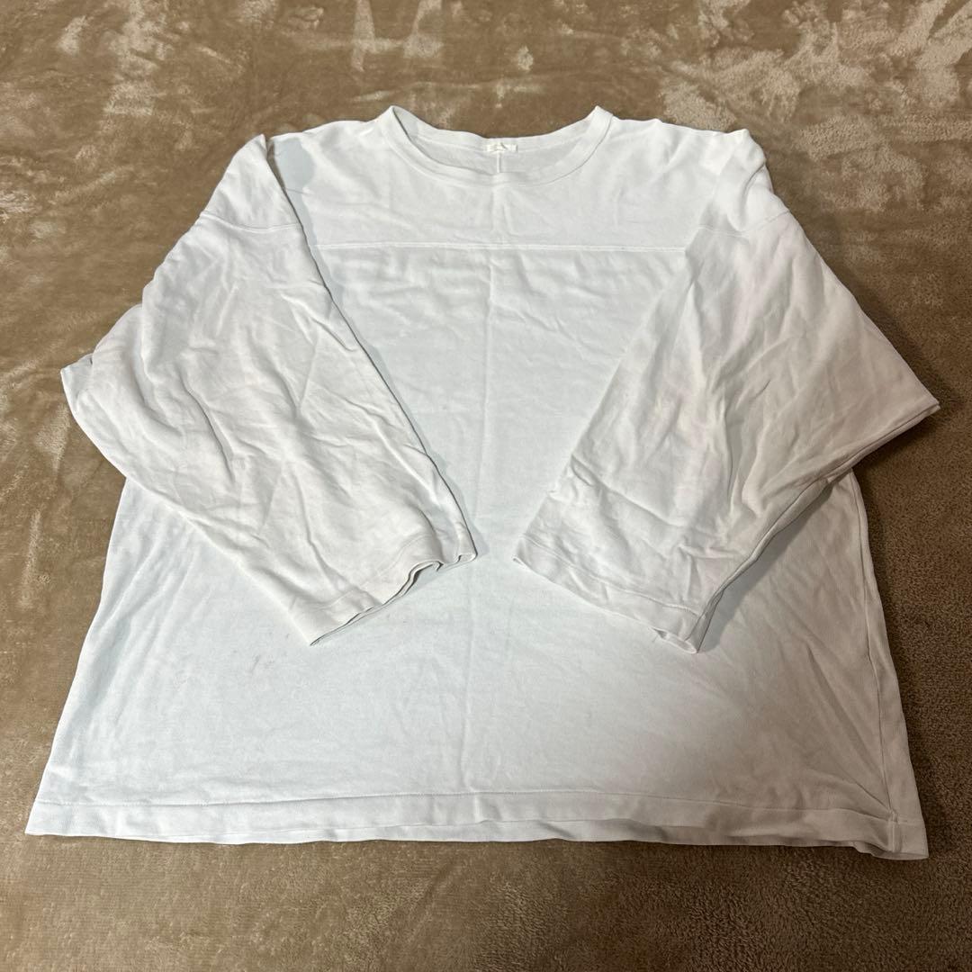 23ss COMOLI コモリ フットボールTシャツ サイズ3