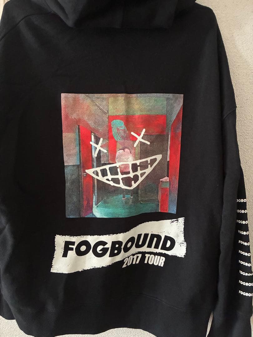 米津玄師　FOGBOUND 2017 TOUR ジップアップフーディ