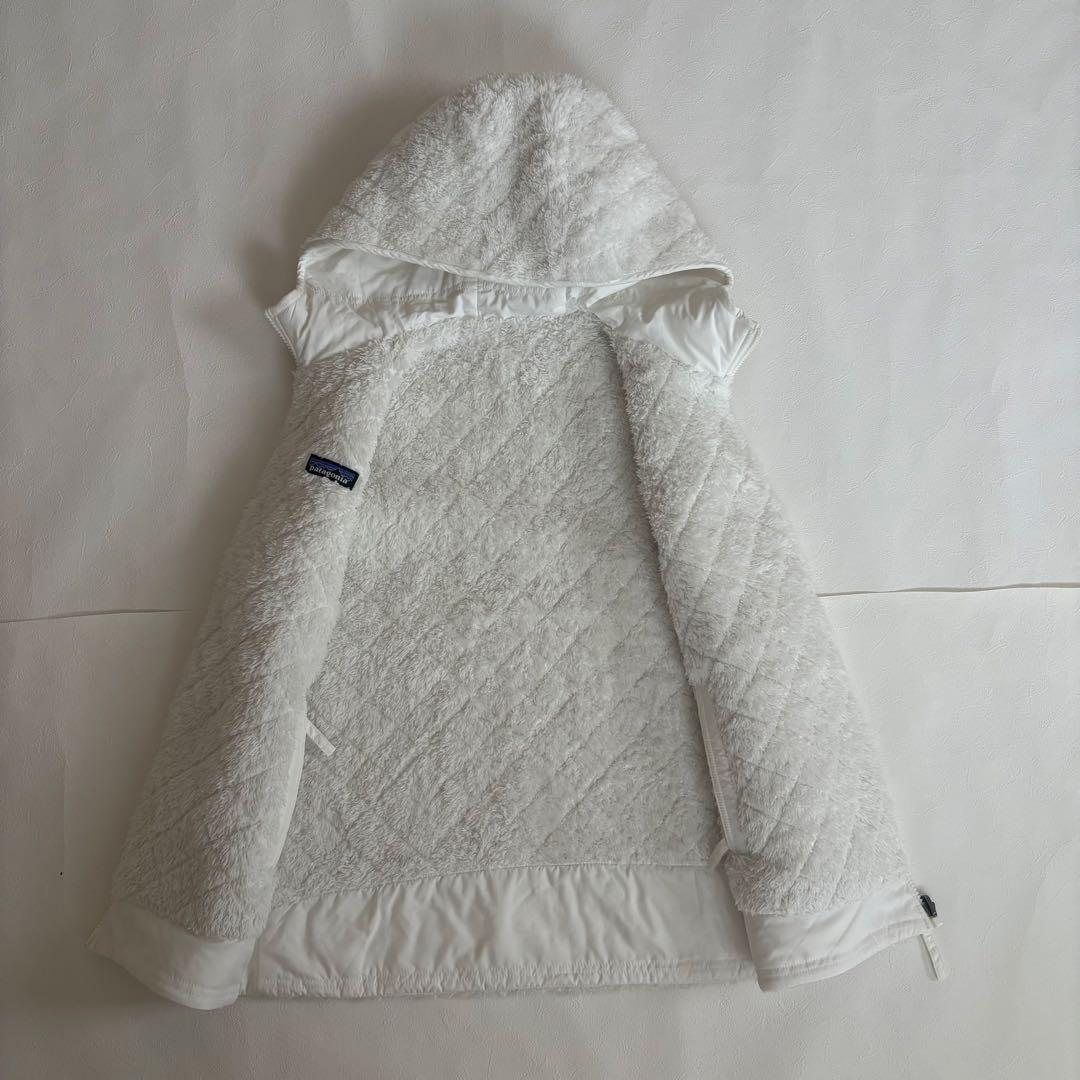patagonia フリースベスト リバーシブル Mサイズ ホワイト