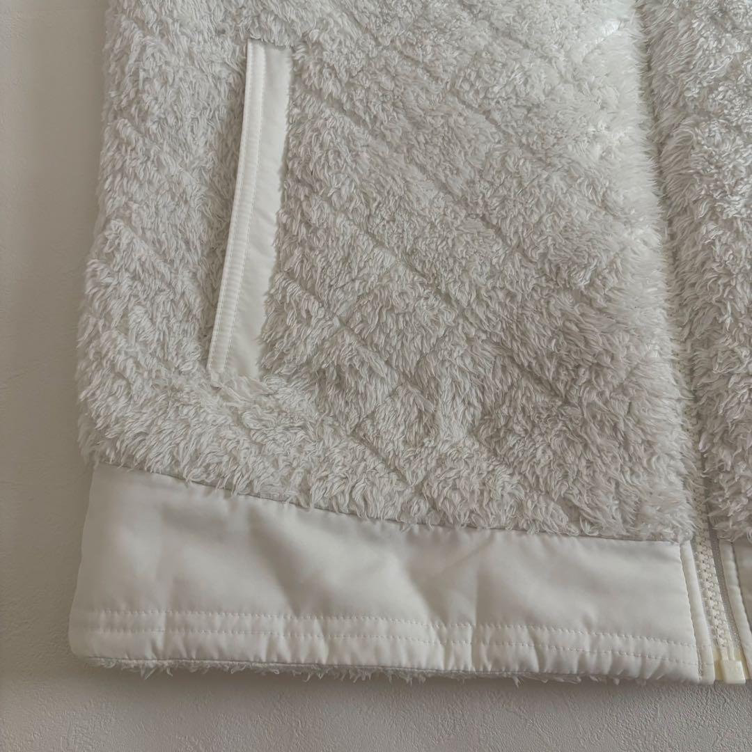 patagonia フリースベスト リバーシブル Mサイズ ホワイト