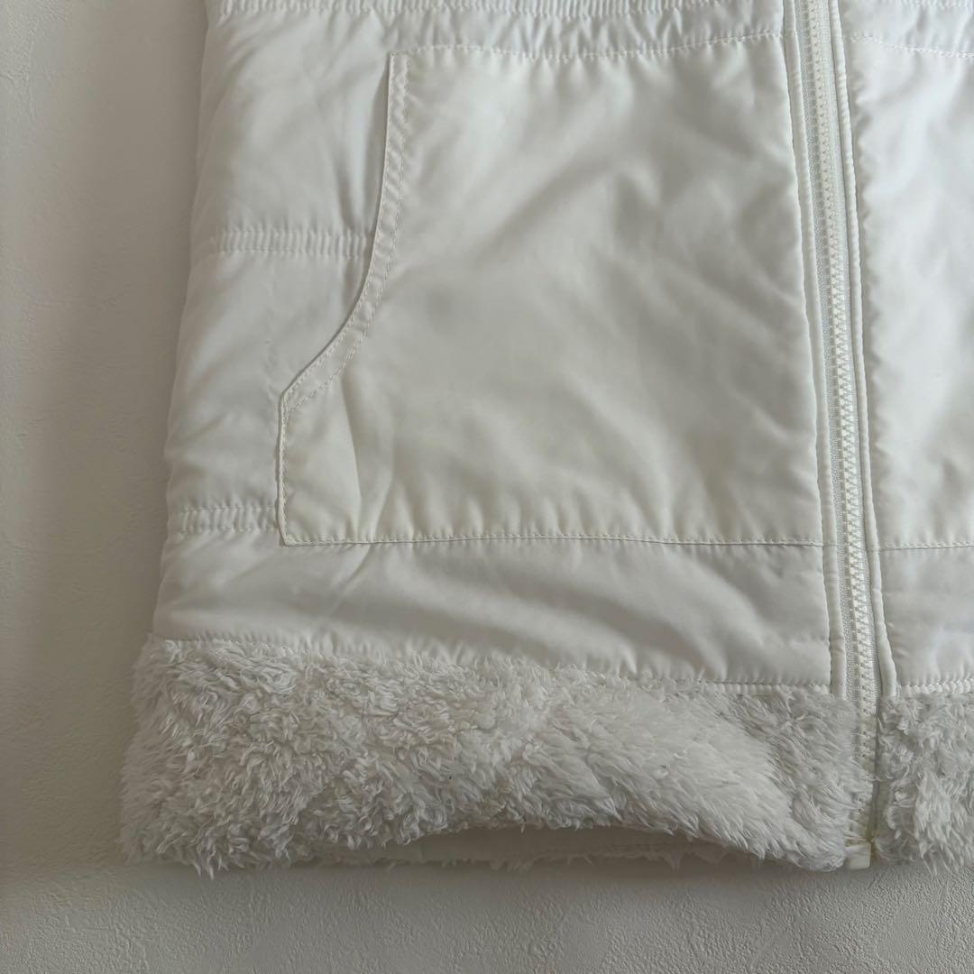 patagonia フリースベスト リバーシブル Mサイズ ホワイト