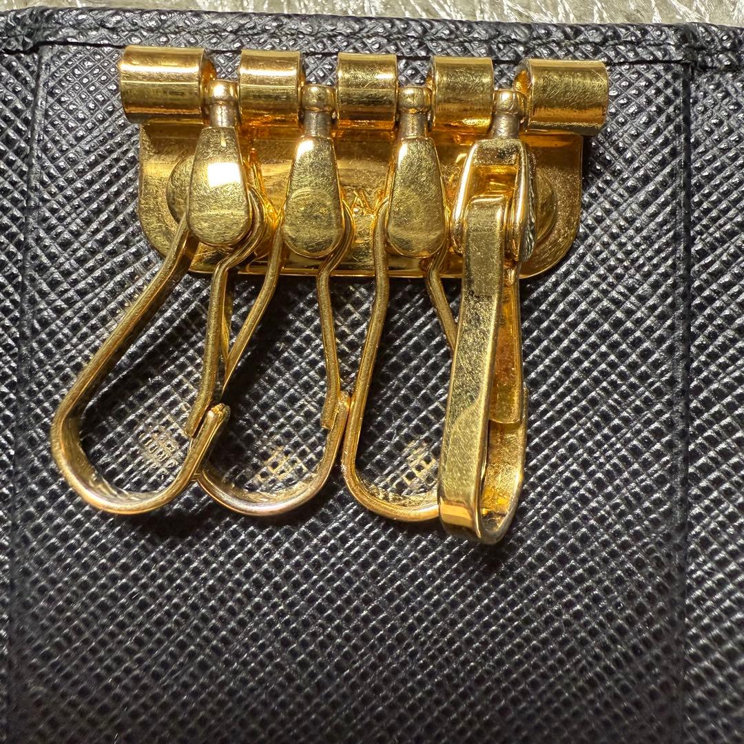 プラダ　PRADA サフィアーノマルチカラー キーケース