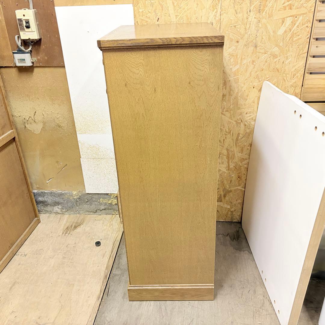 北海道家具 ハイチェスト 引き出し 収納 スリム 整理箪笥 家具 天然木