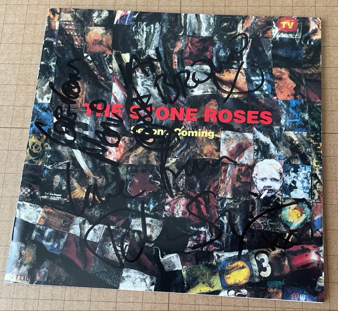 The Stone Roses SecondComing 来日直筆サインCD帯付