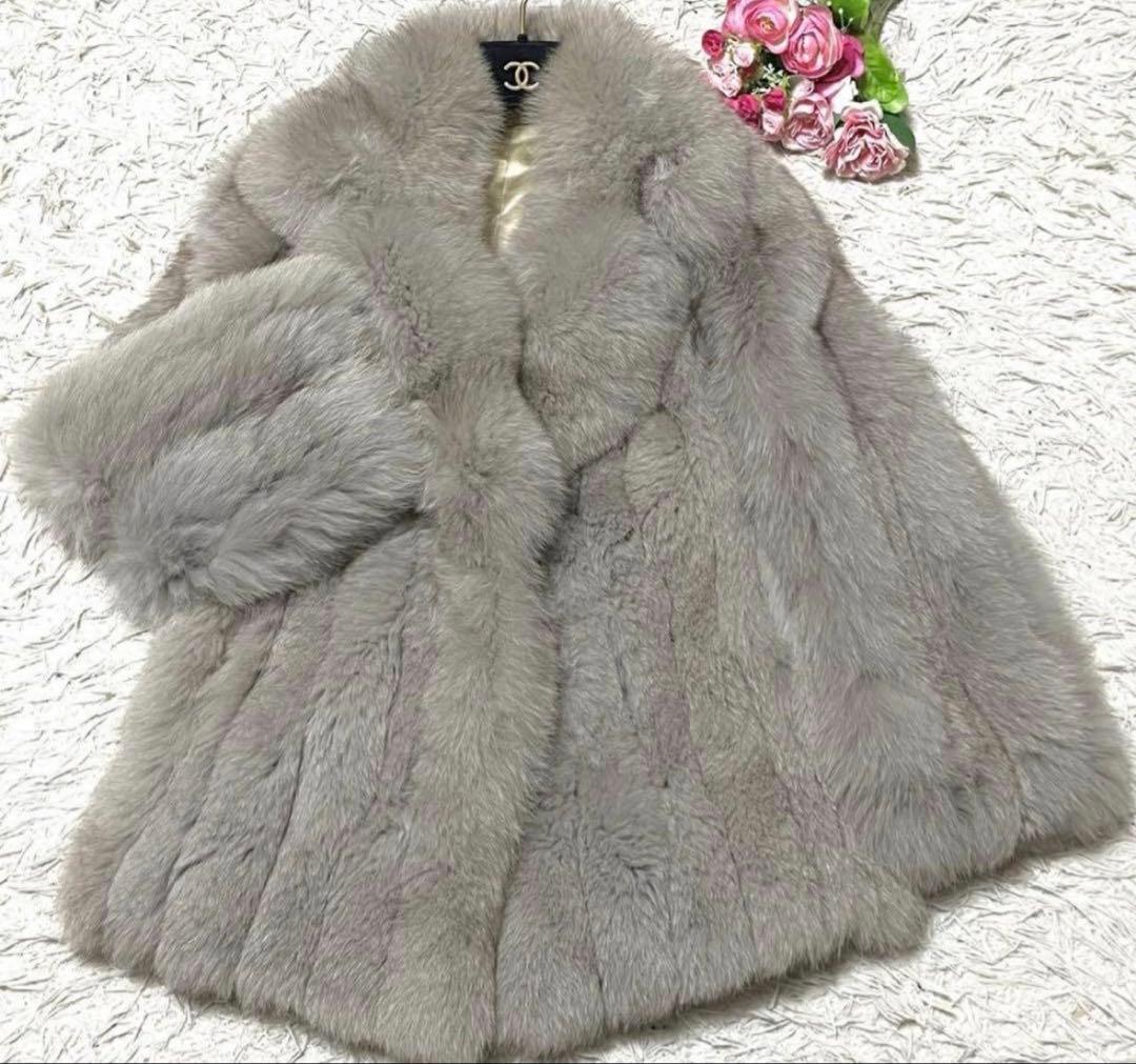 毛皮　ファーコート フォックス