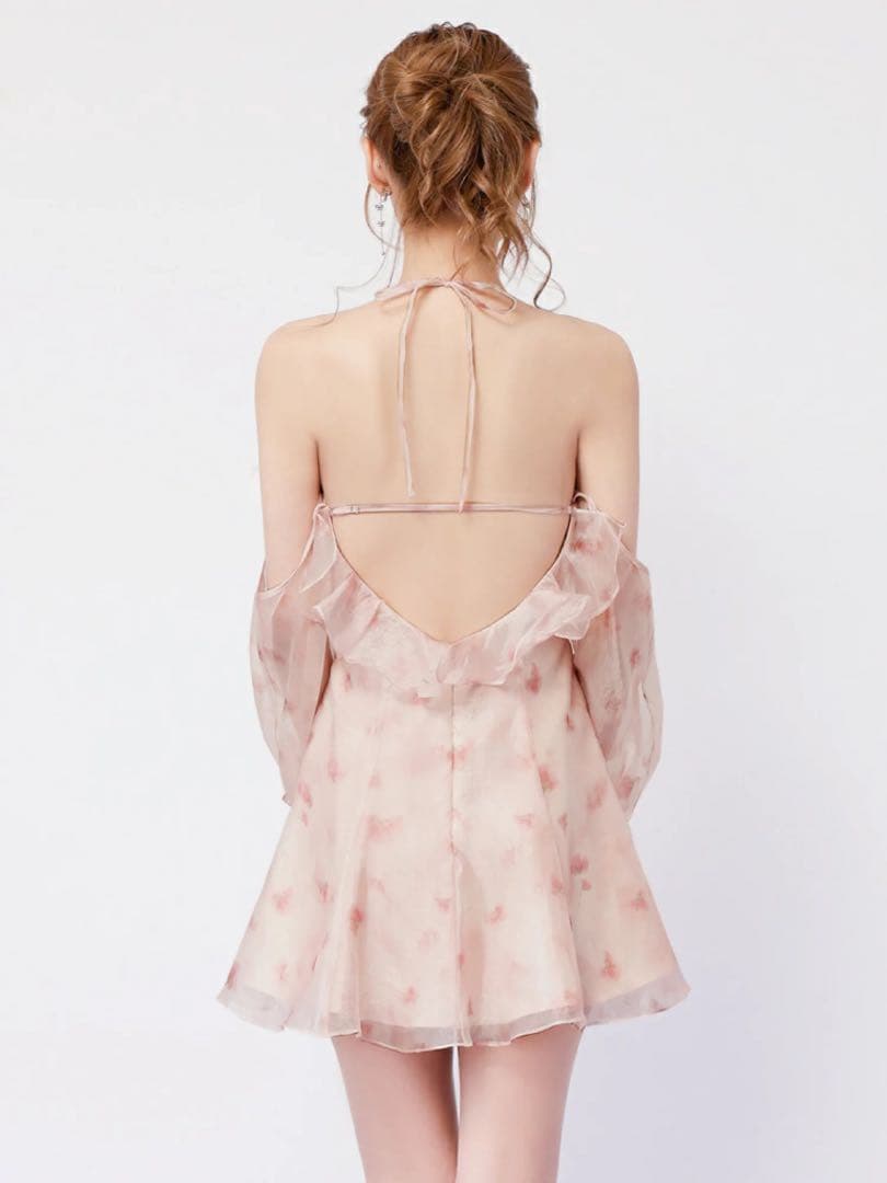 ブルー　AR26801 AngelR キャバドレス　ローブドフルール　ブリエ系