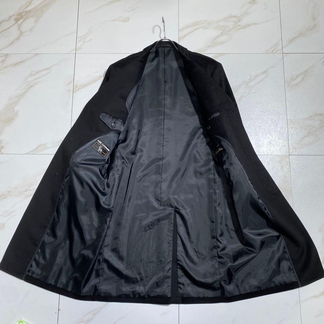 未使用級⭐︎VALENTINO Rudy ピュアカシミヤ 撥水比翼チェスターコート