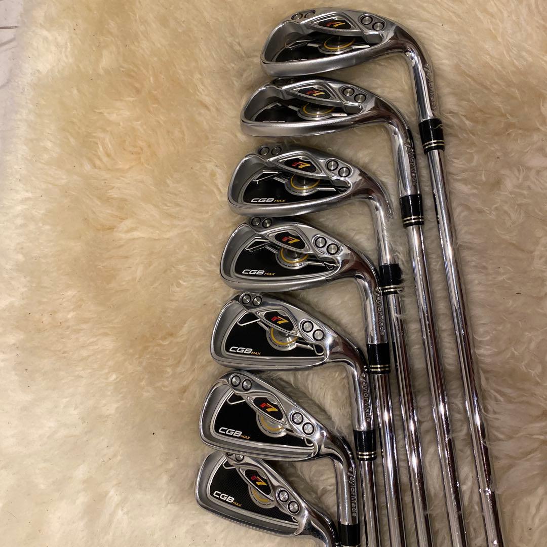 テーラーメイドr7 CGB MAX アイアン 5～9・P・A(7本セット)