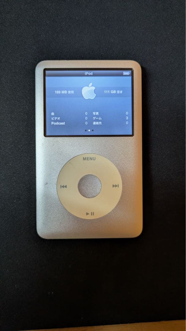 Apple iPod Classic 120GB ケーブルと送信機付き