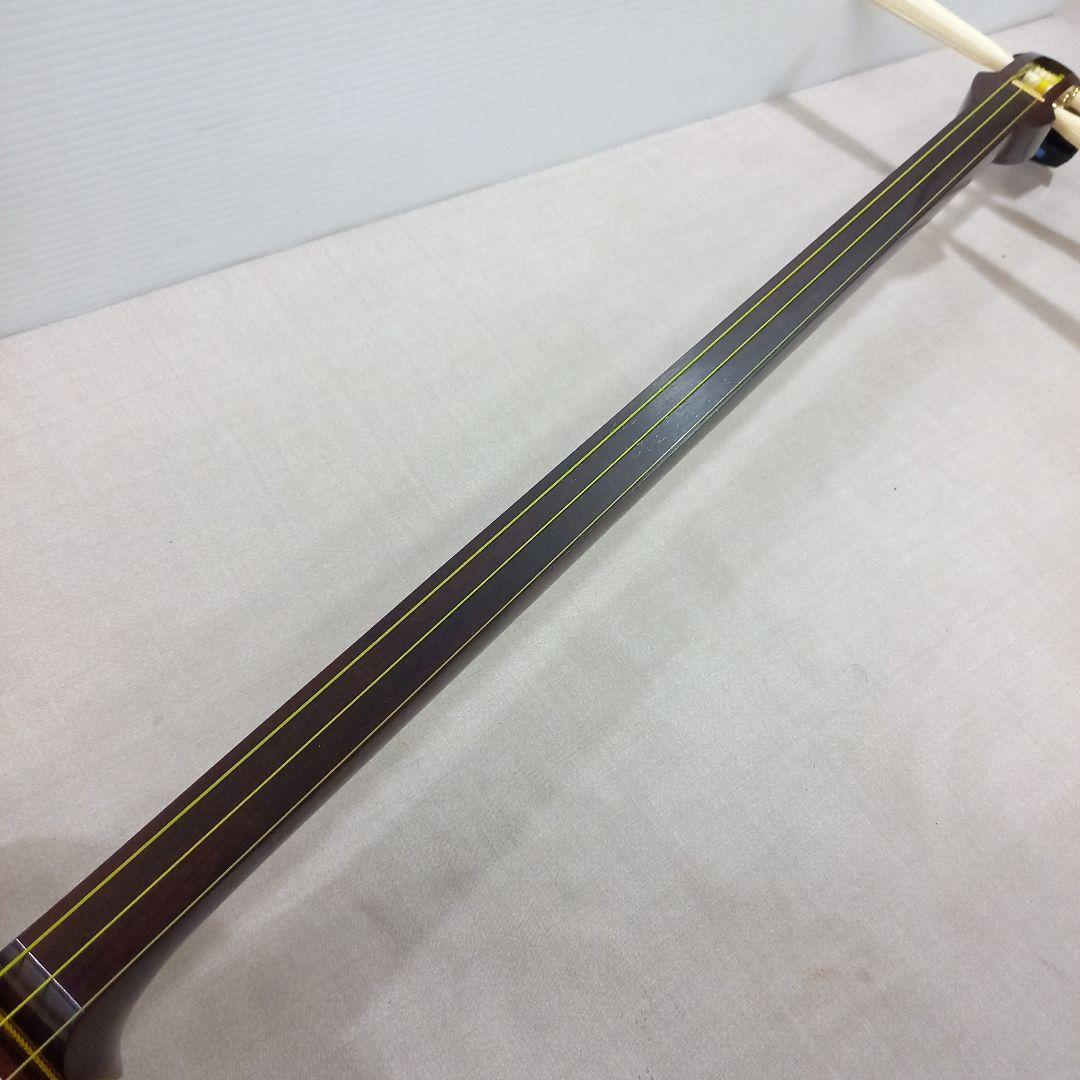 三味線 全長約100cm ハードケース付き 和楽器